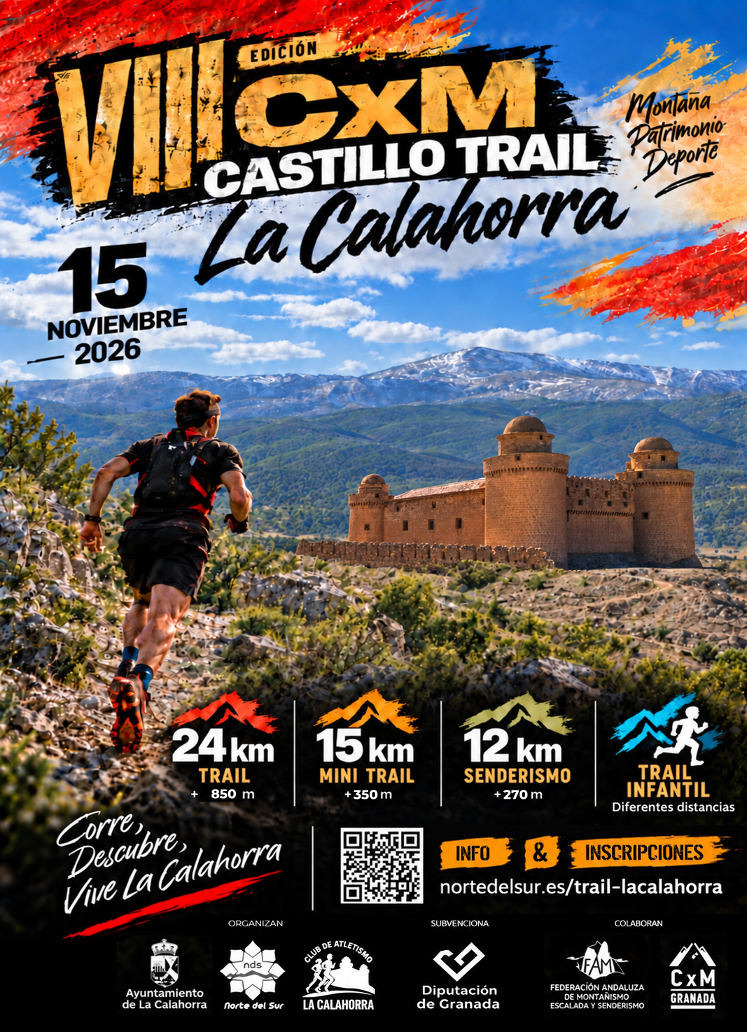 VIII CXM CASTILLO TRAIL LA CALAHORRA - CIRCUITO CXM DIPUTACI�N DE GRANADA
